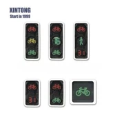 إشارة مرور بلاستيكية غير مزودة بمحركات LED