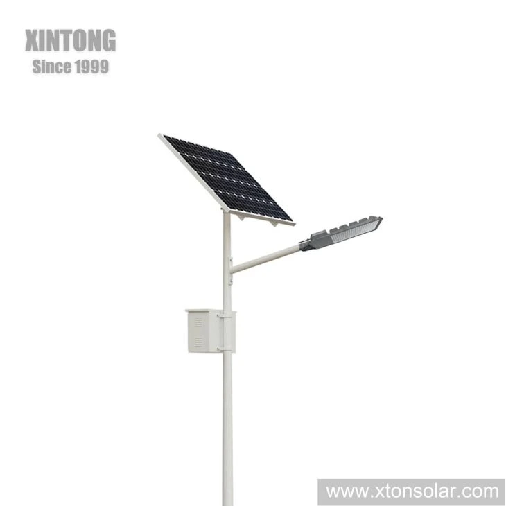 60W LED Solar Street Light With Timer Switch Battery