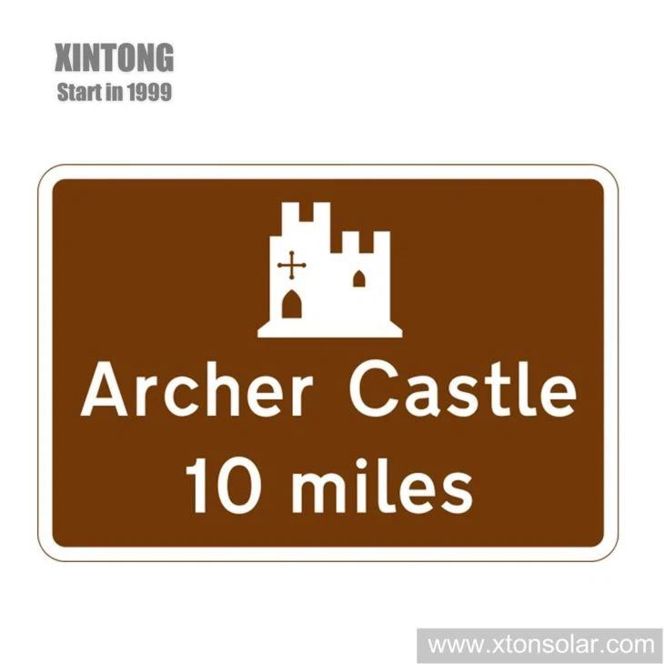 Rectangle Traffic Warning Sign
