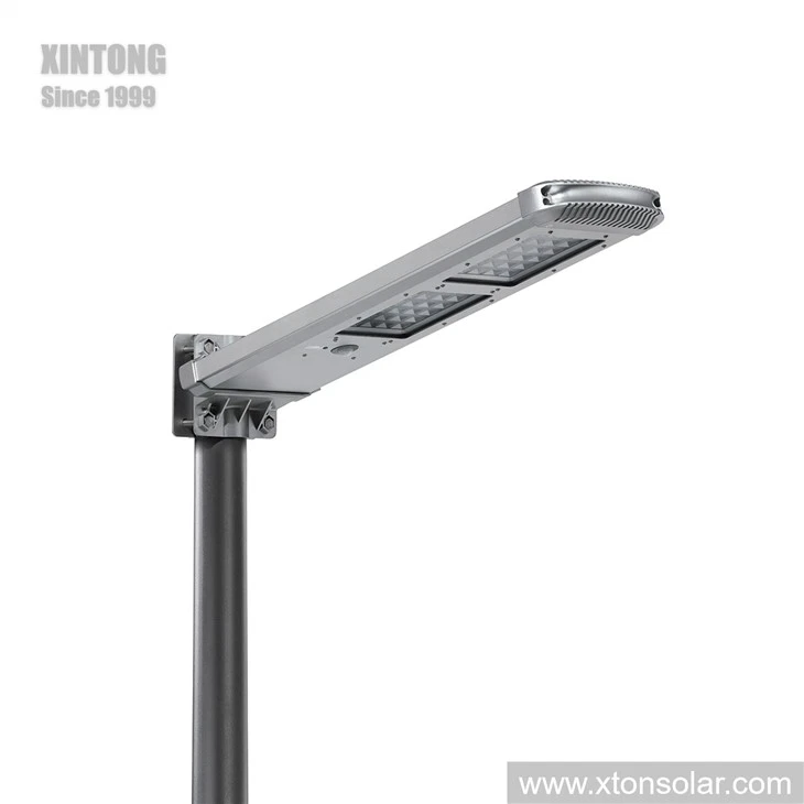 20W سبائك الألومنيوم IP65 المتكاملة في الهواء الطلق LED ضوء الشارع الشمسية
