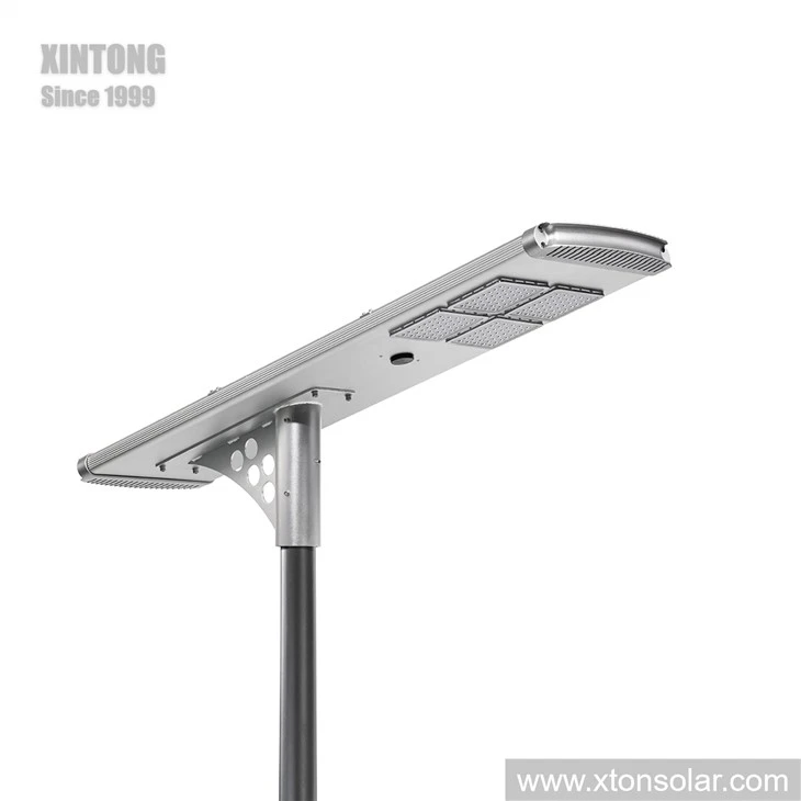 LED الكل في واحد 80W ضوء الشارع الشمسي المتكامل